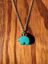 Load image into Gallery viewer, Osito Necklace #2 - Bright blue turquoise
