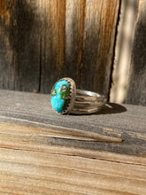 Load image into Gallery viewer, Sonoran Gold turquoise stacker ring set - size 5