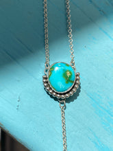 Load image into Gallery viewer, Sonoran Gold Turquoise and Opal Lariat Necklace