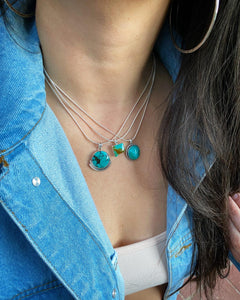 Gumdrop Royston Turquoise Necklace