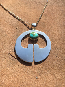 Lingling-o pendant with Sonoran Gold turquoise